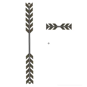 Ty Pocket and Flap Embroidery