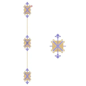 Jo Kaftan Flap and Pocket Embroidery