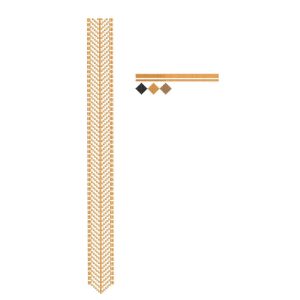 TEC35 Flap and Pocket Embroidery Design