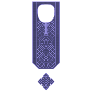 TEC36 Agbada Embroidery Design