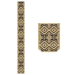 TEC39 Flap and Pocket Embroidery Design