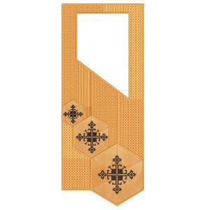 TEC45 Agbada Embroidery Design