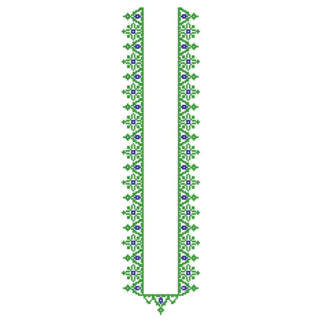 TEC56 Front Panel Embroidery Design