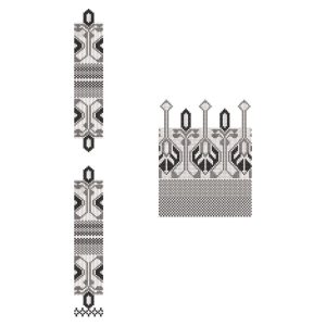 TEC88 Flap and Pocket Monogram Embroidery Design