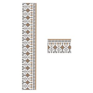 TEC115 Sleeve and Pocket Monogram Embroidery Design File