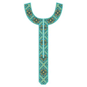 TEC117 Front Panel Monogram Embroidery Design File