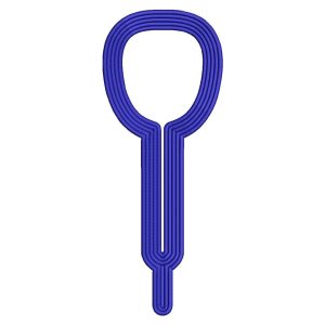 TEC120 Front Panel Monogram Embroidery Design