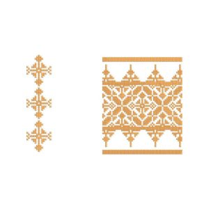 TEC121 Flap and Pockets Monogram Embroidery Design